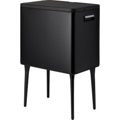 Odpadkový kôš s dotykovým otváraním 35 l matný čierny