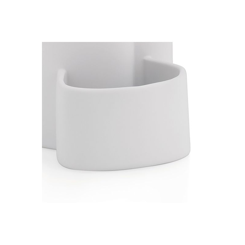 Set de spălat vase din ceramică albă PURANA