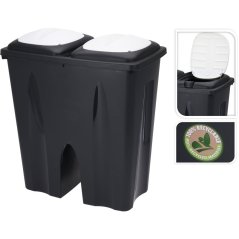 Coș de gunoi dublu 2x 25 l