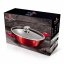 Pánev Wok s poklicí 30 cm Burgundy Metallic Line