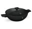 Pánev WOK s titanovým povrchem a poklicí 30 cm Matte Black Collection Pánev WOK s titanovým povrchem a poklicí 30 cm Matte Black Collection
