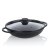 WOK pánev s keramickým povrchem a poklicí ATURA 32 cm