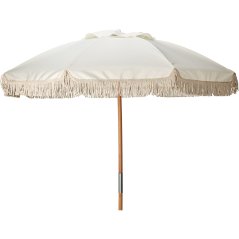 Parasol din lemn 180 cm bej