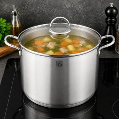 Hrnec s poklicí nerez 28 cm 16 l TRIER