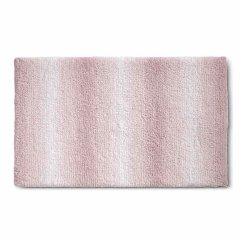 Koupelnová předložka Ombre 100x60 cm  polyester starorůžová