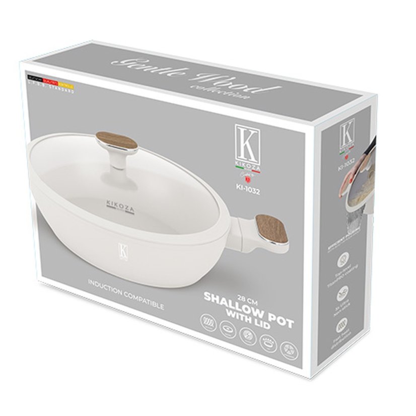 Pánev hluboká s titanovým povrchem 28 cm Sahara Nordic Collection