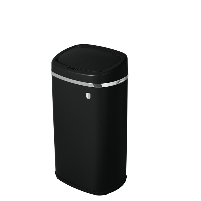 Bezdotykový odpadkový koš se senzorem 58 l Matte Black Collection