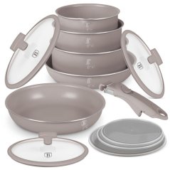 Sada nádobí s titanovým povrchem 12 ks Taupe Collection Sada nádobí s titanovým povrchem 12 ks Taupe Collection