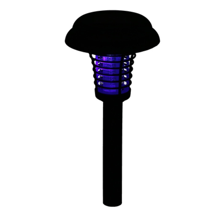 LED solární lampa a lapač hmyzu 2 v 1