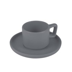 Set cești espresso cu farfurioare 8 buc 100 ml Colecția Aspen Set cești espresso cu farfurioare 8 buc 100 ml Colecția Aspen