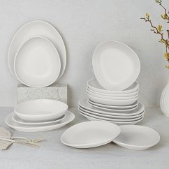 Set de sufragerie din 18 farfurii Colecția Sahara