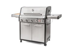 Barbacoa de gas G21 Nebraska BBQ Premium Line, 6 quemadores + válvula reductora de regalo