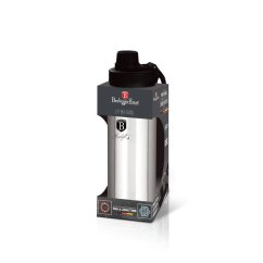 Termoska sportovní lahev 540 ml nerez stříbrná