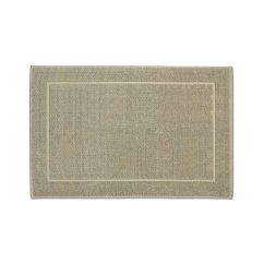 Koupelnová předložka LAVINIA 100% biobavlna béžová 60x100 cm