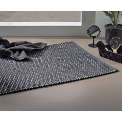 Koupelnová předložka Miu směs bavlna/polyester kouřově modrá 100,0x60,0x1,0cm Koupelnová předložka Miu směs bavlna/polyester kouřově modrá 100,0x60,0x1,0cm