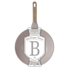 Pánev WOK s titanovým povrchem a poklicí 28 cm Taupe Nordic Collection