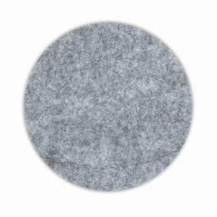 Coaster ALIA fetru set de 4 gri deschis