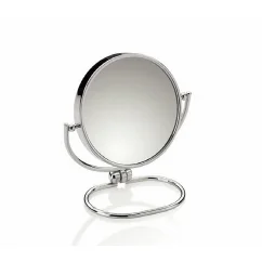 Zrcátko FRANCA chrom L 11,5cm x W 6,5cm x H 11cm / Ř 9cm