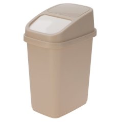Coș de gunoi de bucătărie, 17 l, bej