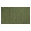 Alfombra de baño Megan 100% algodón verde musgo 100,0x60,0x1,6cm
