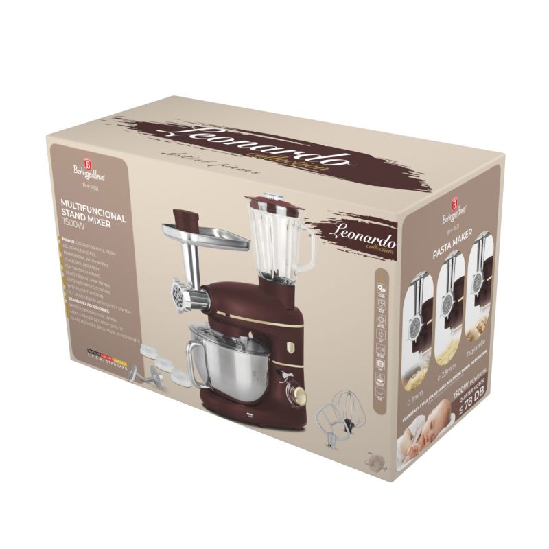 Kuchyňský robot s mlýnkem a mixérem 1500 W Leonardo Collection