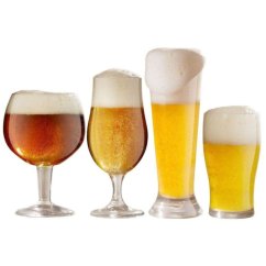 Sklenice na pivo sada 4 ks