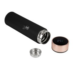 Termoska z nehrdzavejúcej ocele s LED displejom 500 ml Black Rose Collection