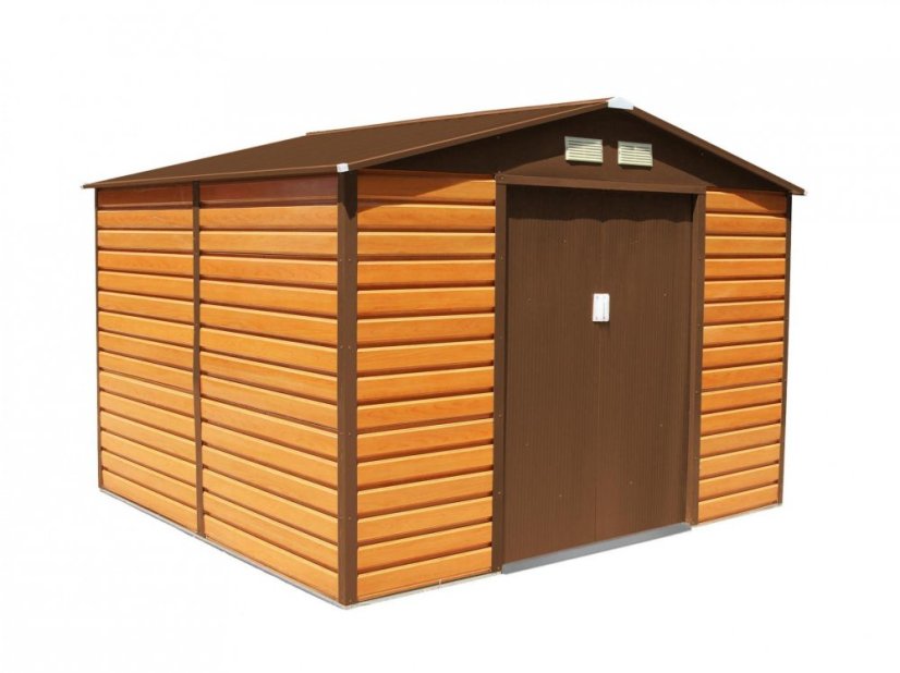 Casuta de gradina G21 GAH 529 - 277 x 191 cm, maro