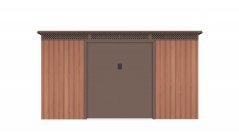Zahradní domek G21 GRAH 483 - 340 x 142 cm, hnědý Zahradní domek G21 GRAH 483 - 340 x 142 cm, hnědý