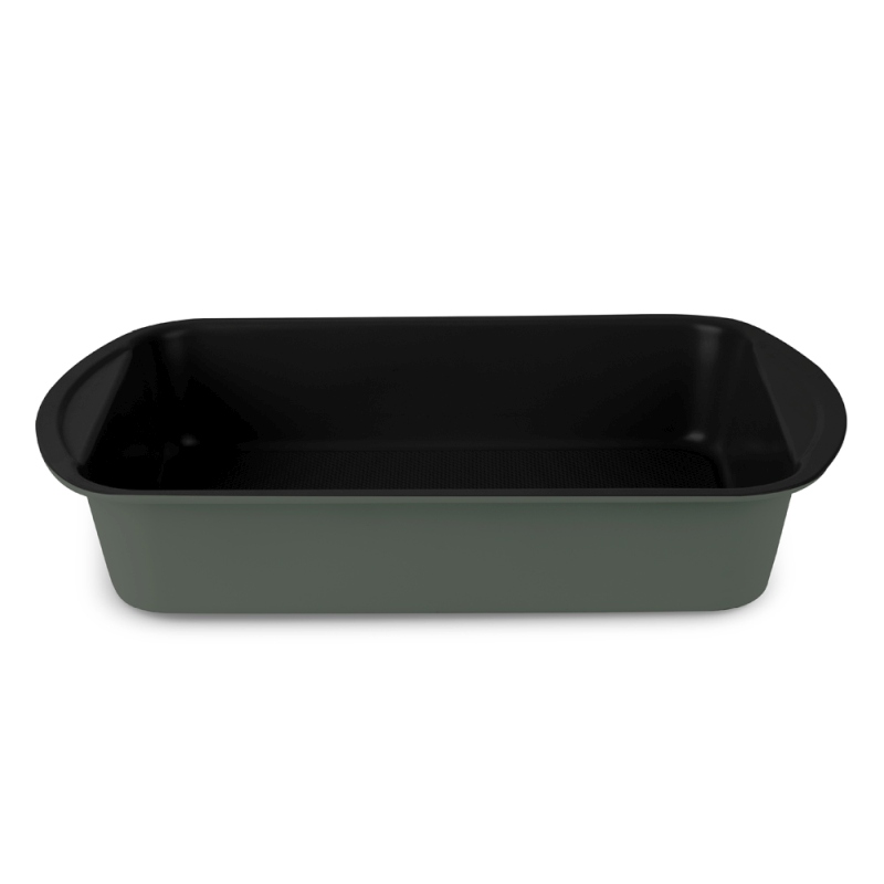 Plech na pečení hluboký s titanovým povrchem 40 x 28 cm Matte Green Collection