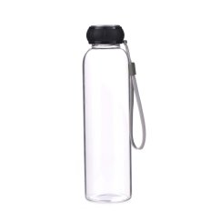 Fľaša sklenená prenosná s pútkom 550 ml