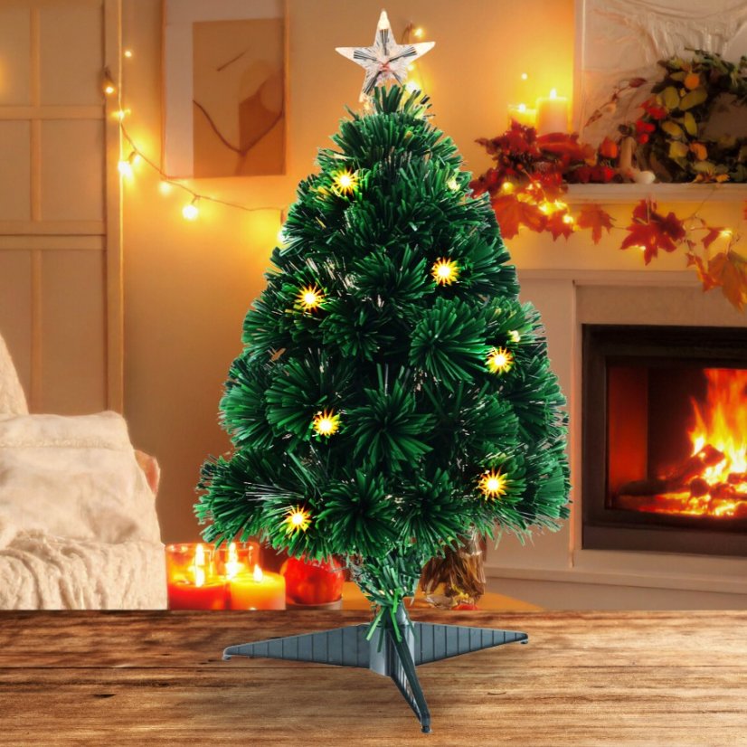 Vánoční stromeček s LED osvětlením 60 cm