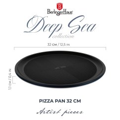 Pánev na pizzu s titanovým povrchem 32 cm Dep Sea Collection