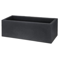Kvetináč 80x29x26 cm antracitový