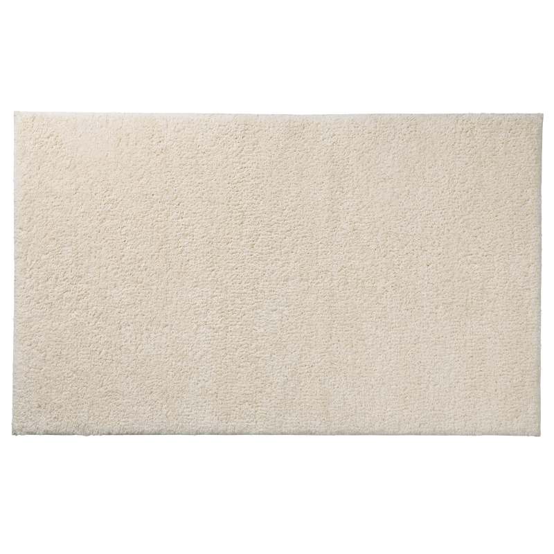 Alfombra de baño Maja 120x70 cm poliéster beige arena