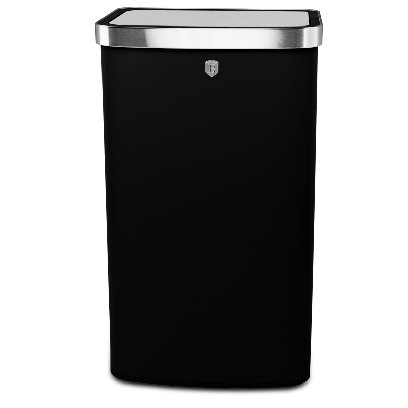 Bezdotykový odpadkový koš na senzor 60 l Matte Black Collection