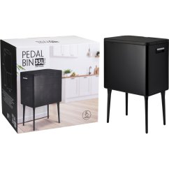 Odpadkový kôš s dotykovým otváraním 35 l matný čierny