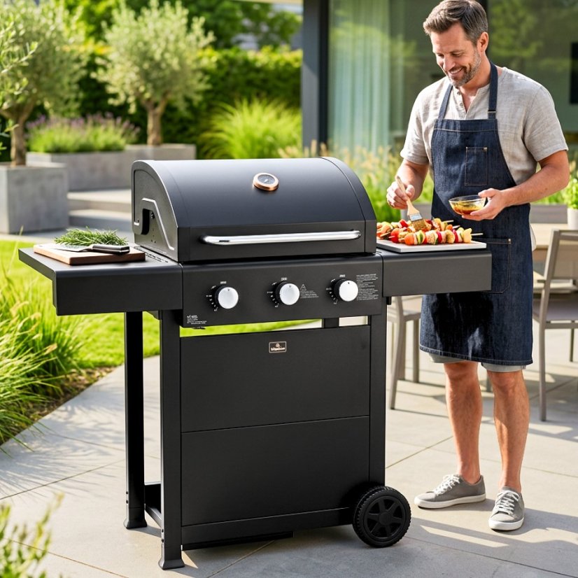 Plynový gril Outdoor 3 hořáky