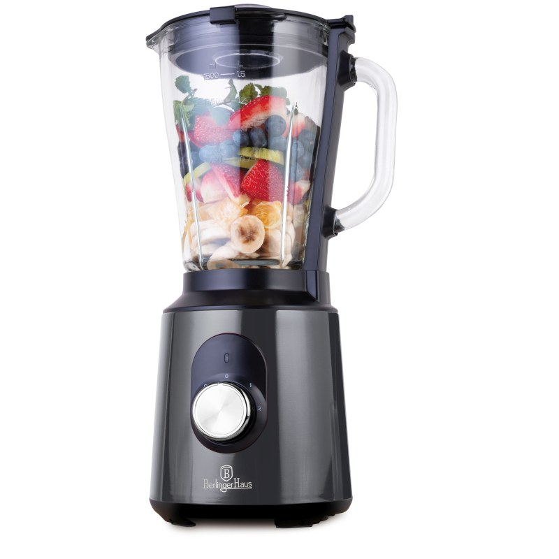 Blender de masă cu recipient de sticlă 1,5 L 1000 W Carbon Pro Line