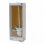 WC štětka s držákem MAKIRA chromovaná mosaz 43 cm