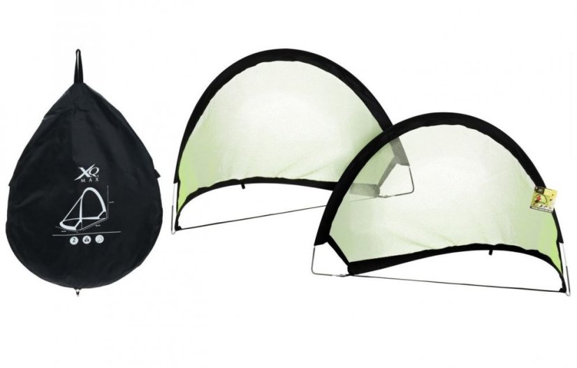 Auto pliabil poartă de fotbal set 2 buc