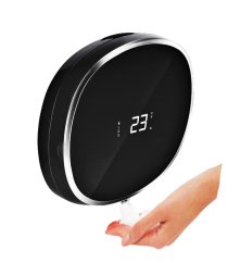 Bezdotykový dávkovač mýdla automatický černá / stříbrná