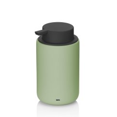 Dávkovač mýdla Sana keramika pistáciově zelená 14,5 x 9 cm 300 ml