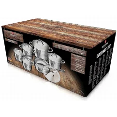 Sada nádobí nerez 12 ks Gourmet Line