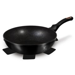 Pánev WOK s mramorovým povrchem 30 cm Black Rose Collection