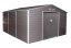 Casuta de gradina G21 GAH 1300 - 340 x 383 cm, gri