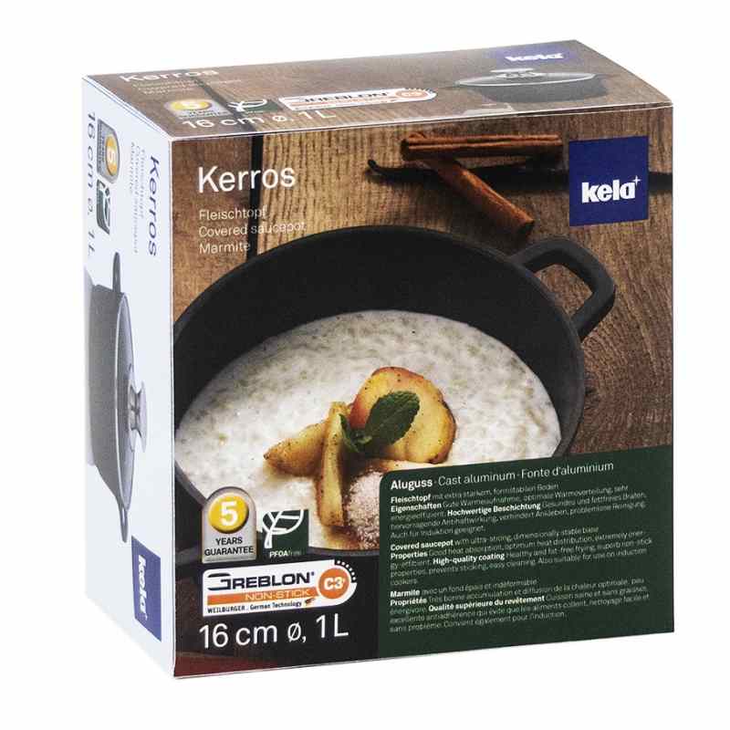Caserolă cu suprafață antiaderentă KERROS 16 cm / 1 l