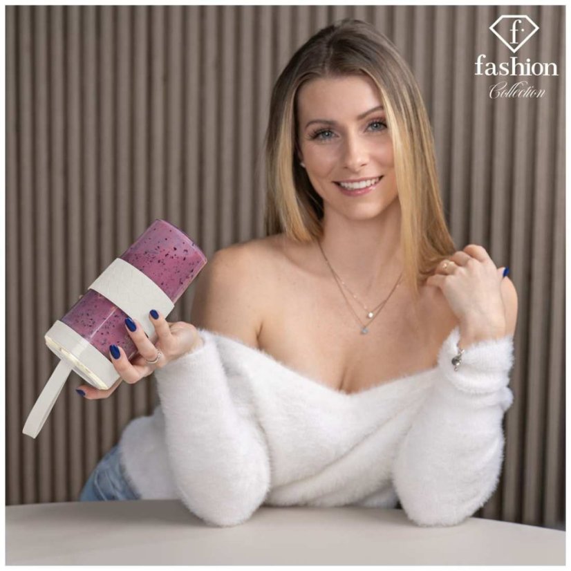 Blender portabil pentru smoothie cu USB-C din colecția Cream Gold