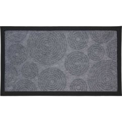 Alfombra de limpieza 70 x 40 cm gris claro