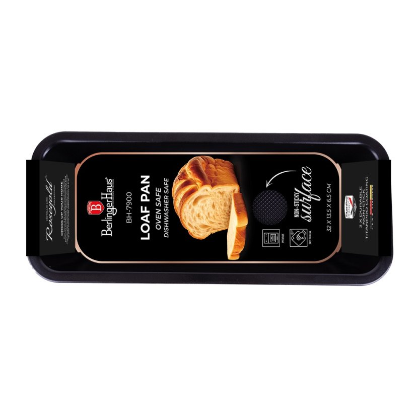Biskupská forma na chlieb s titánovým povrchom Rosegold Metallic Line